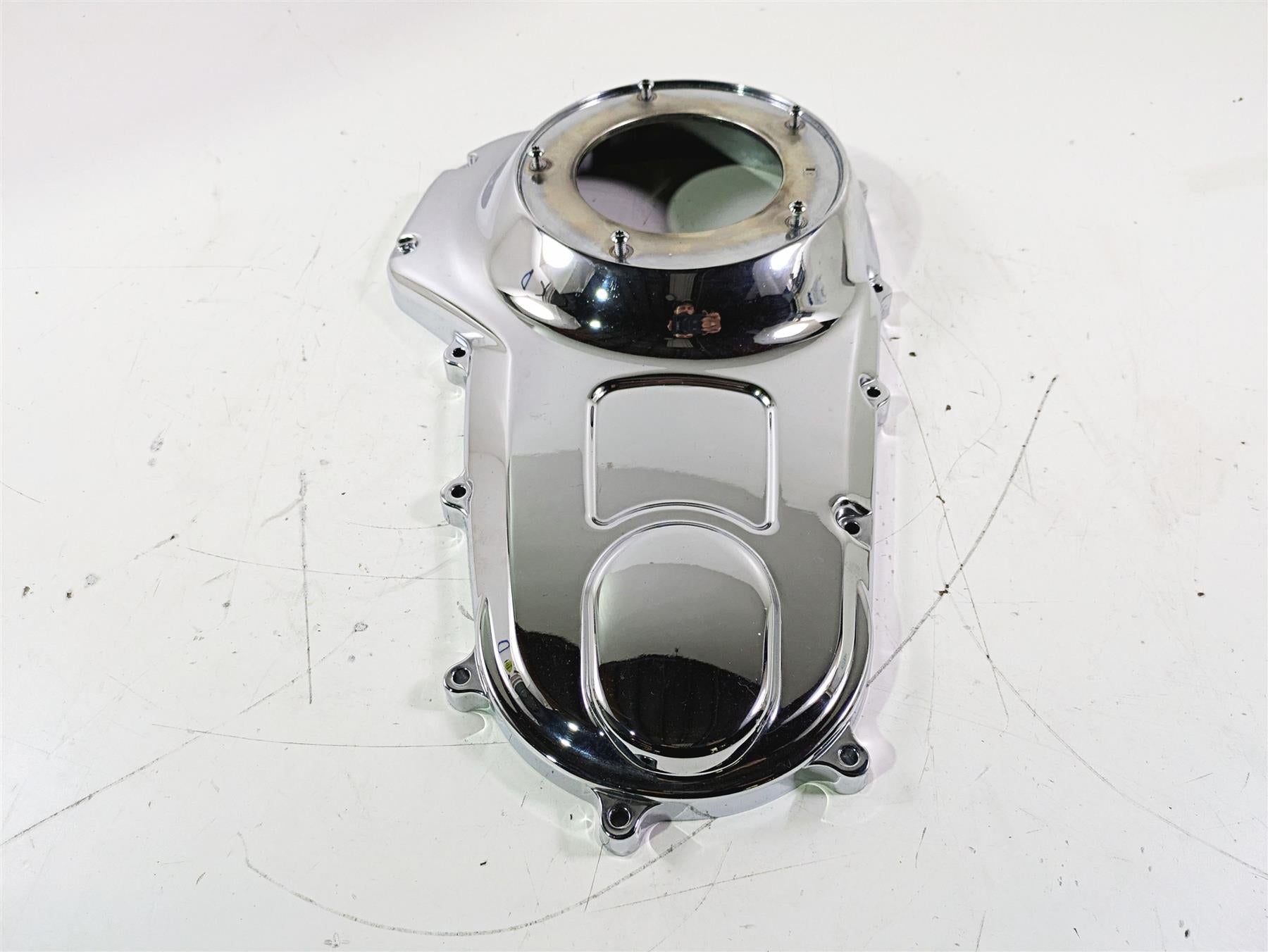 2015 Harley Touring FLHTKL E -Glide Low Outer Primary Clutch Cover 25700387 {{ shop.shopifyCountryName }} - Mototech271