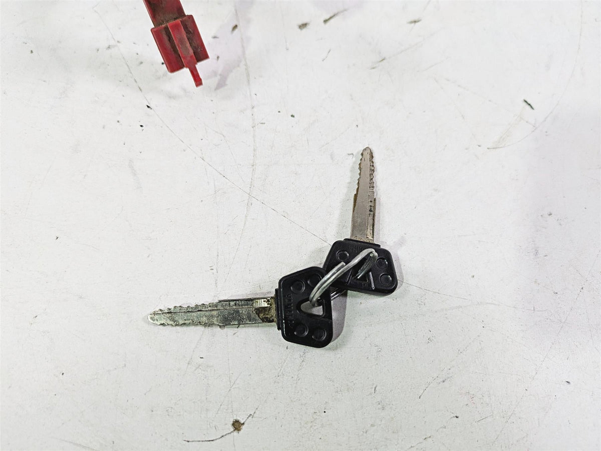 2004 Yamaha XVZ1300 Royal Star Ignition Switch Steering Lock Set 4XY-82501-01-00 {{ shop.shopifyCountryName }} - Mototech271