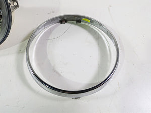 2012 BMW R1200R K27 Headlight Head Light Lamp Lens + Trim Ring -Read 63128530117 | Mototech271