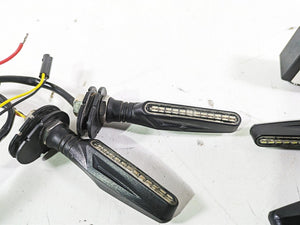 Universal Motorcycle Led Front Rear Blinker Turn Signal Set | Mototech271