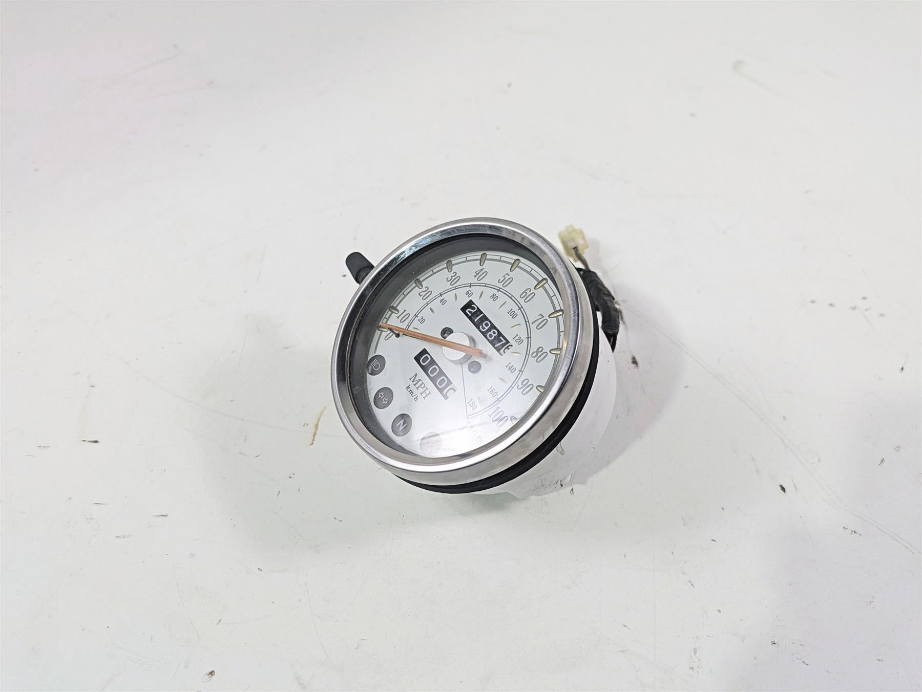 2006 Yamaha XVS650 V-Star Classic Speedometer Gauge - 21k 5SC-83580-50-00 {{ shop.shopifyCountryName }} - Mototech271