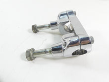 Load image into Gallery viewer, 2004 Harley Softail FLSTFI Fat Boy Handlebar Handle Bar Riser Set 56567-86B
