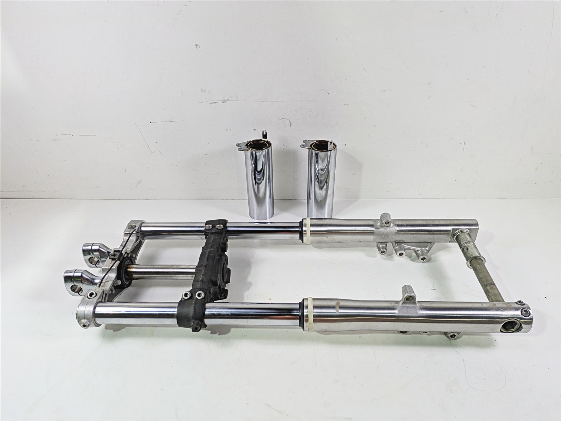 2008 Kawasaki VN1600 Vulcan Nomad Front Fork Triple Tree Riser Set 44071-0156