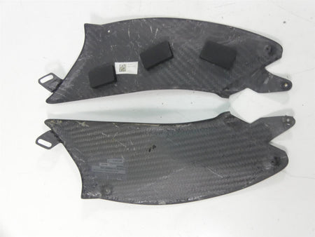 2015 Ducati Diavel Carbon Red Fiber Under Tank Knee Cover Fairing Set 48015241A {{ shop.shopifyCountryName }} - Mototech271