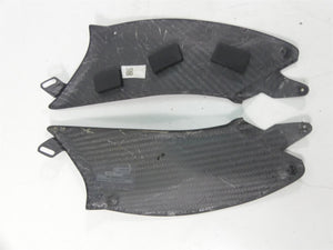 2015 Ducati Diavel Carbon Red Fiber Under Tank Knee Cover Fairing Set 48015241A | Mototech271