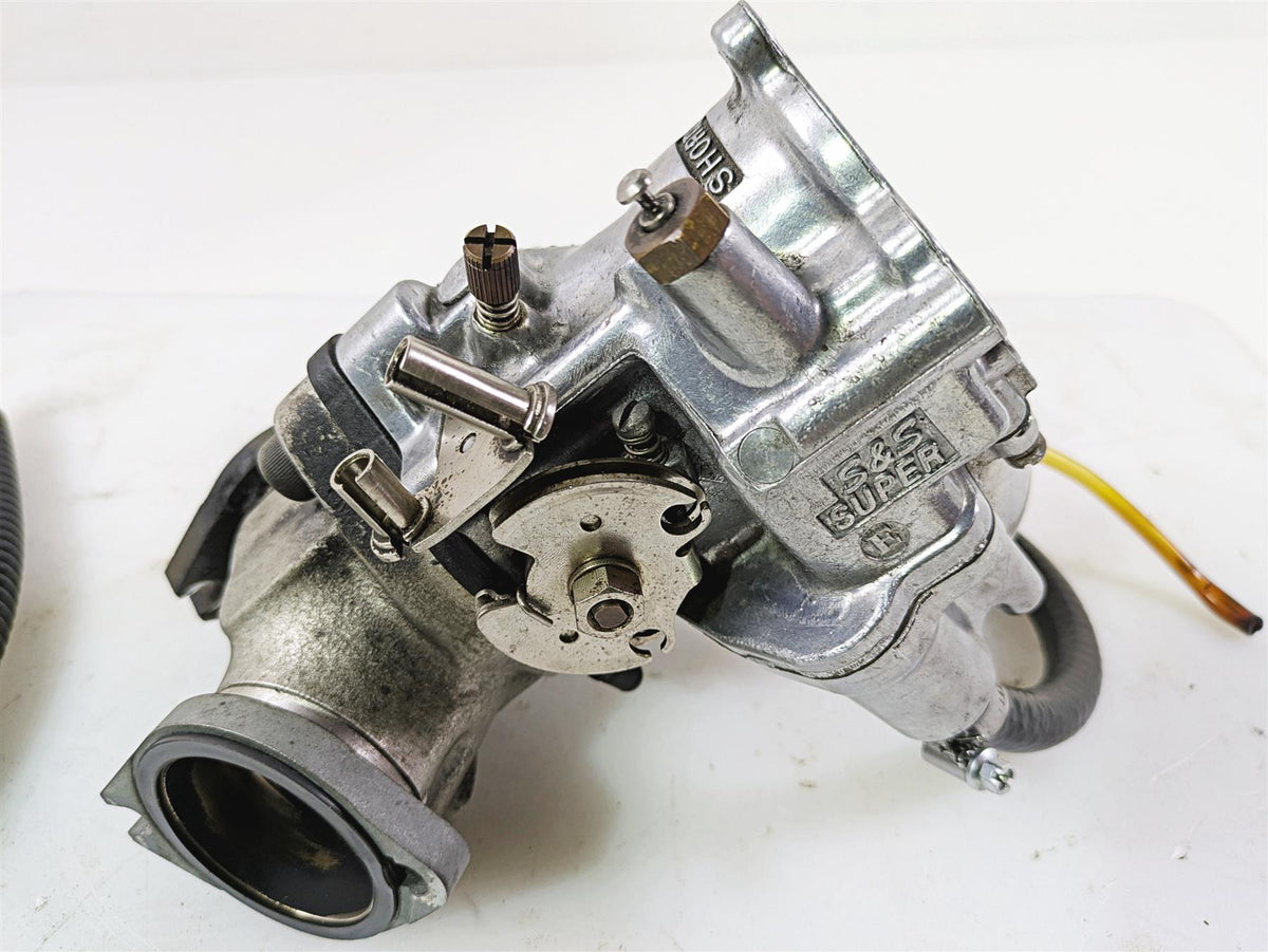 2002 Indian Spirit Deluxe S&S Super E Shorty Carb Carburetor & Intake 03-300 {{ shop.shopifyCountryName }} - Mototech271