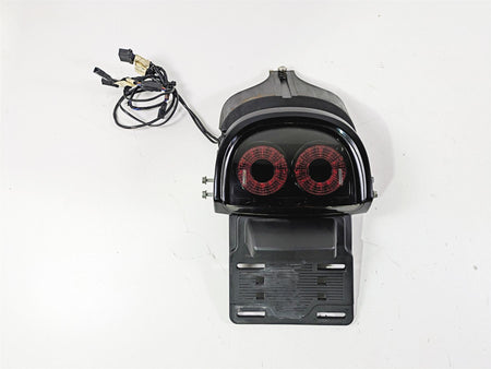 2015 Harley FXDF Dyna Fat Bob Taillight Tail Light & Wiring & Mount 67800240 {{ shop.shopifyCountryName }} - Mototech271