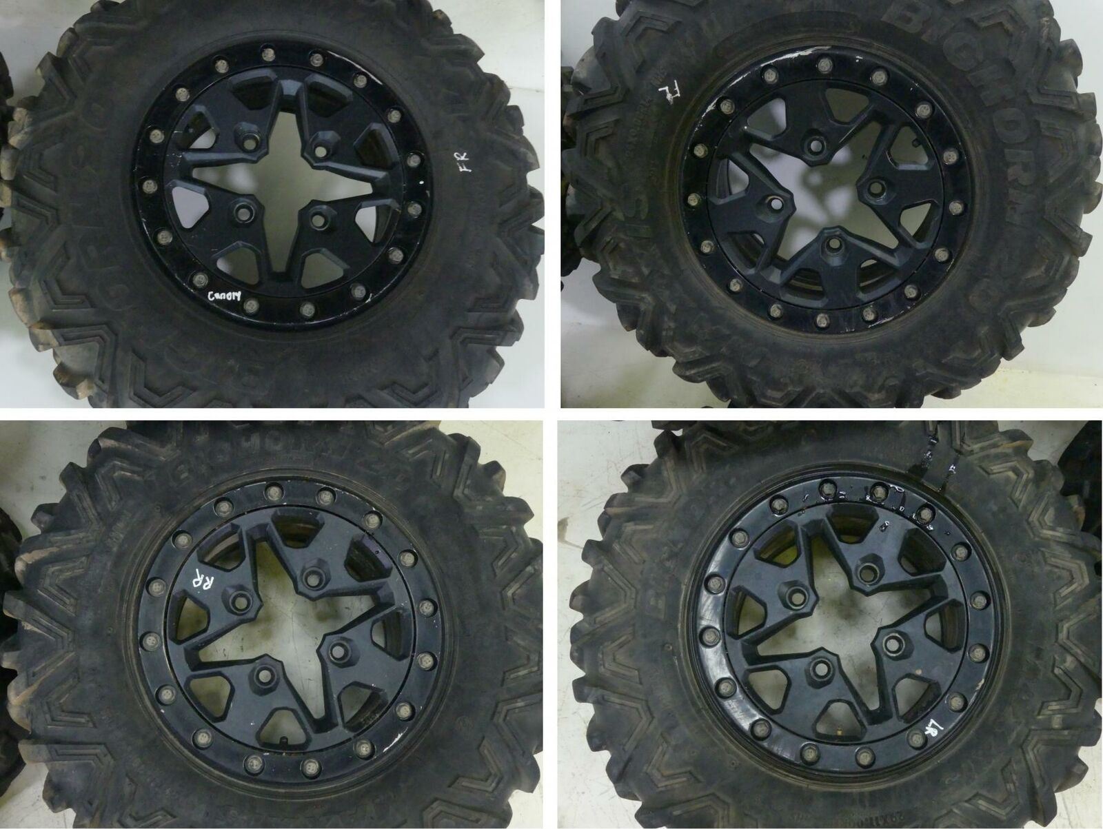 2018 Can Am Maverick X3 X DS Turbo R Front Rear Maxxis Wheel Tire Set 705402081 {{ shop.shopifyCountryName }} - Mototech271