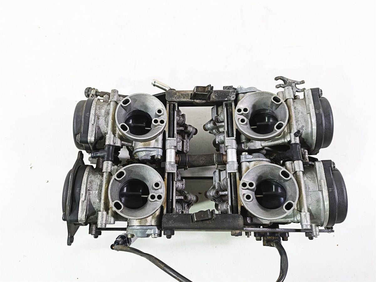 2008 Yamaha XVZ1300 Royal Star Carburetor Carb Set -Tested 4XY-14904-91-00 {{ shop.shopifyCountryName }} - Mototech271