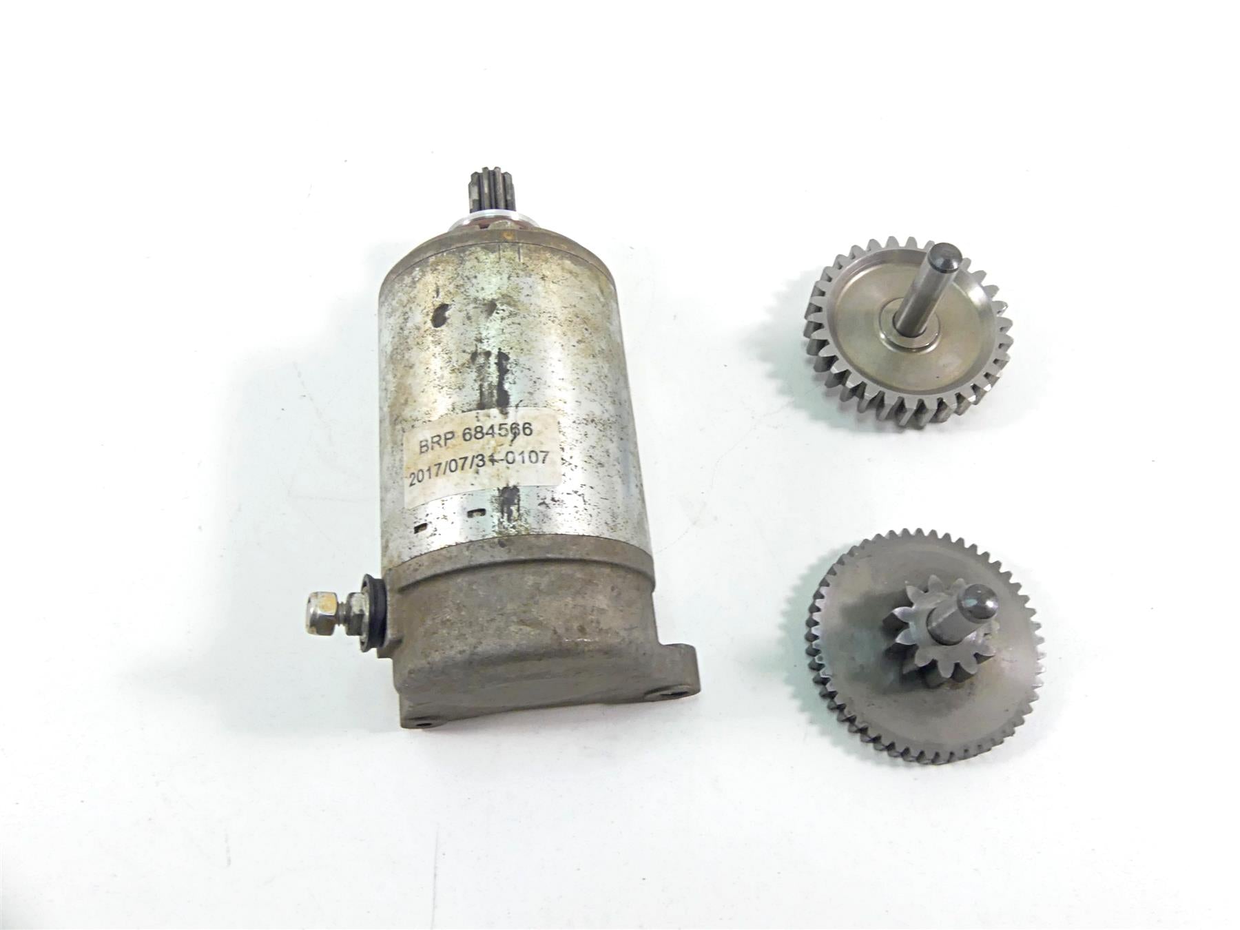 2018 Can Am Commander 1000R XT Electric Engine Starter Motor + Gears 420684562 {{ shop.shopifyCountryName }} - Mototech271
