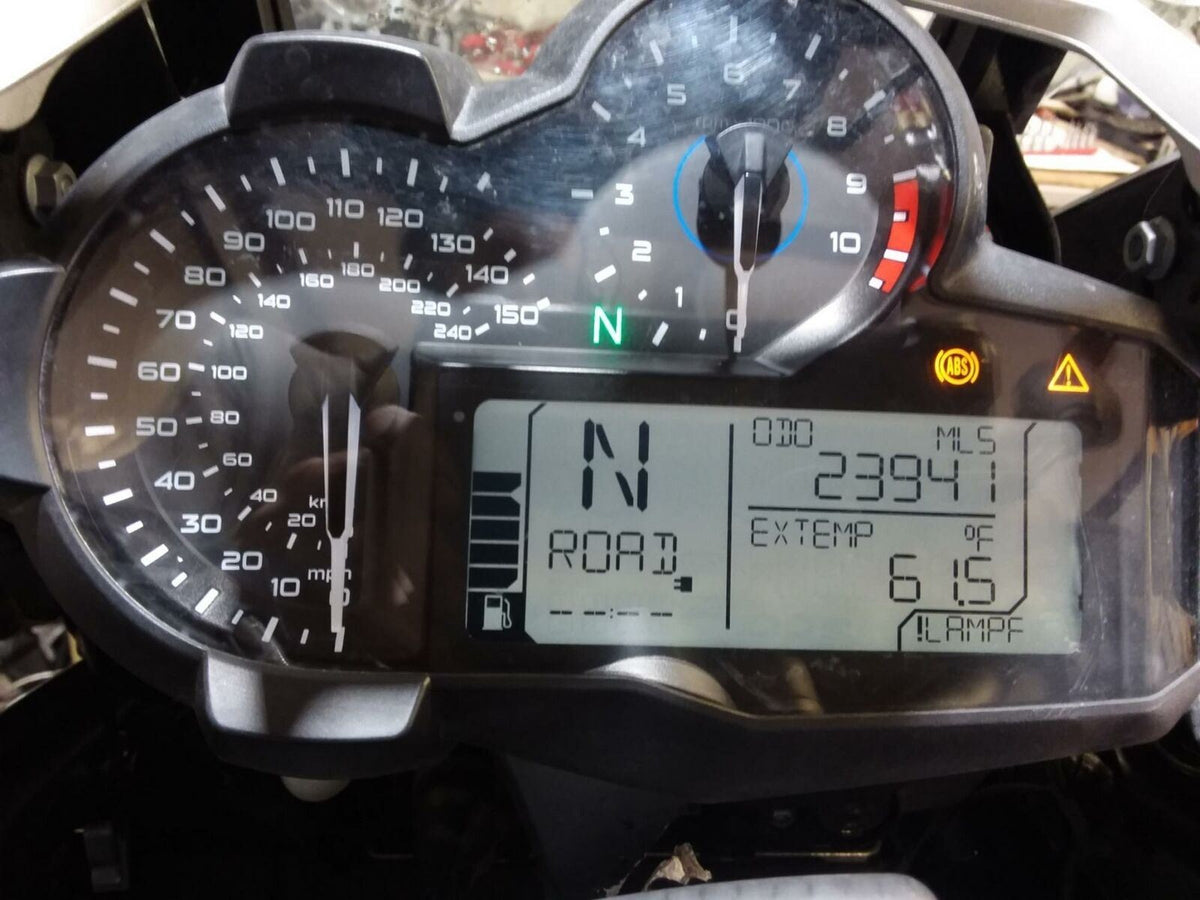 2017 BMW R1200GS GSW K50 Speedometer Gauges Instrument Cluster 23K 62118569433 {{ shop.shopifyCountryName }} - Mototech271