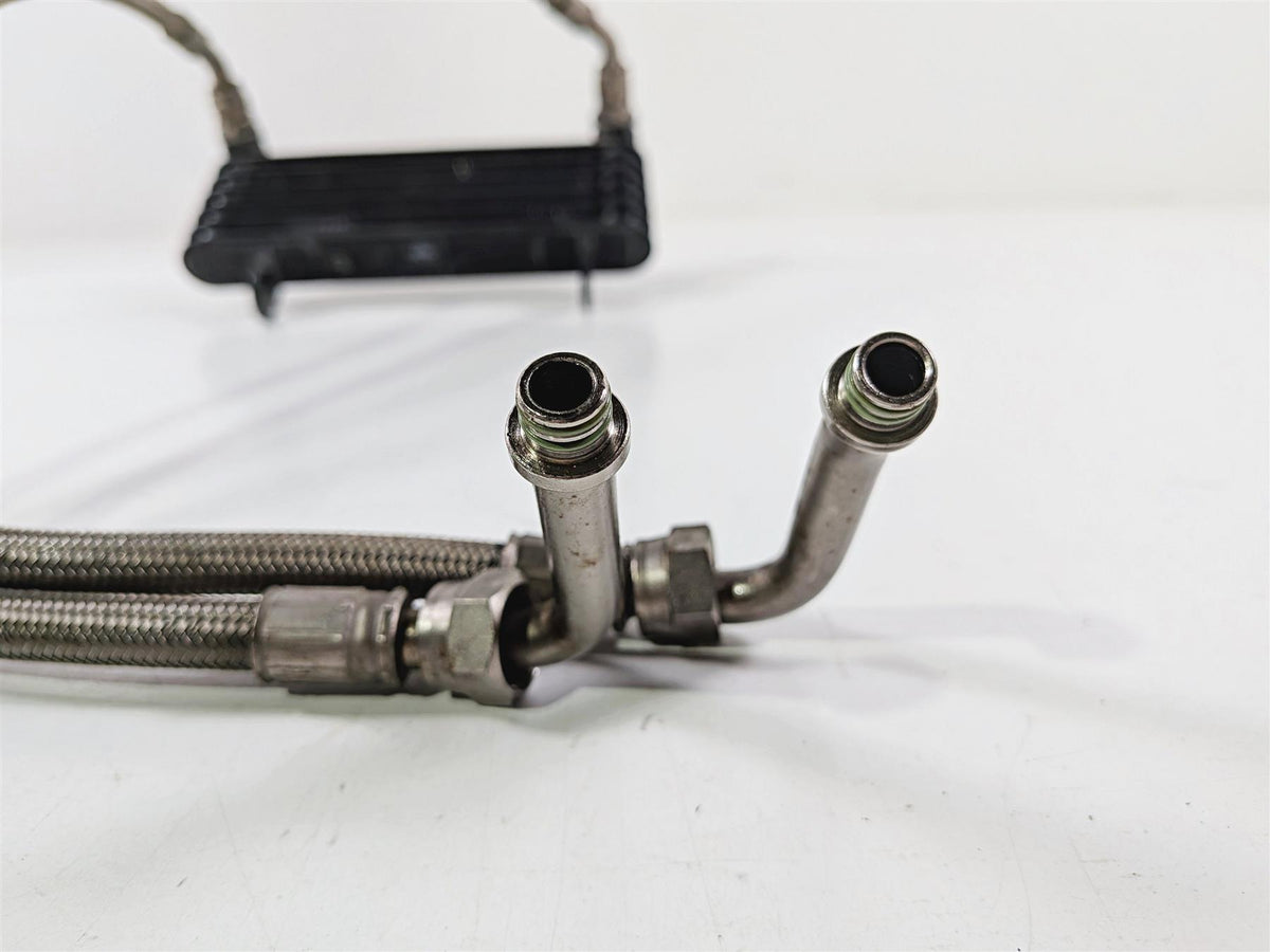 2009 Ducati Hypermotard 1100 S Oil Cooler Radiator & Lines Set 54840801A-Mototech271