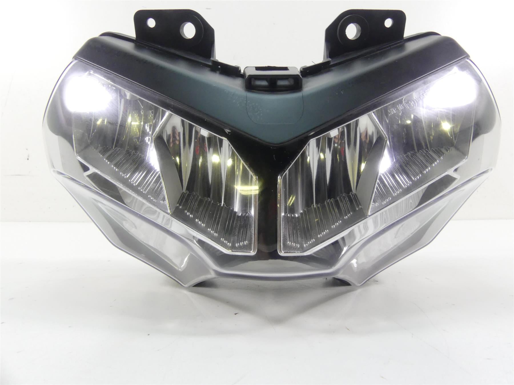 2022 Kawasaki KLR650 KL650 Adv Headlight Head Light Lamp Lens 23004-0414 {{ shop.shopifyCountryName }} - Mototech271