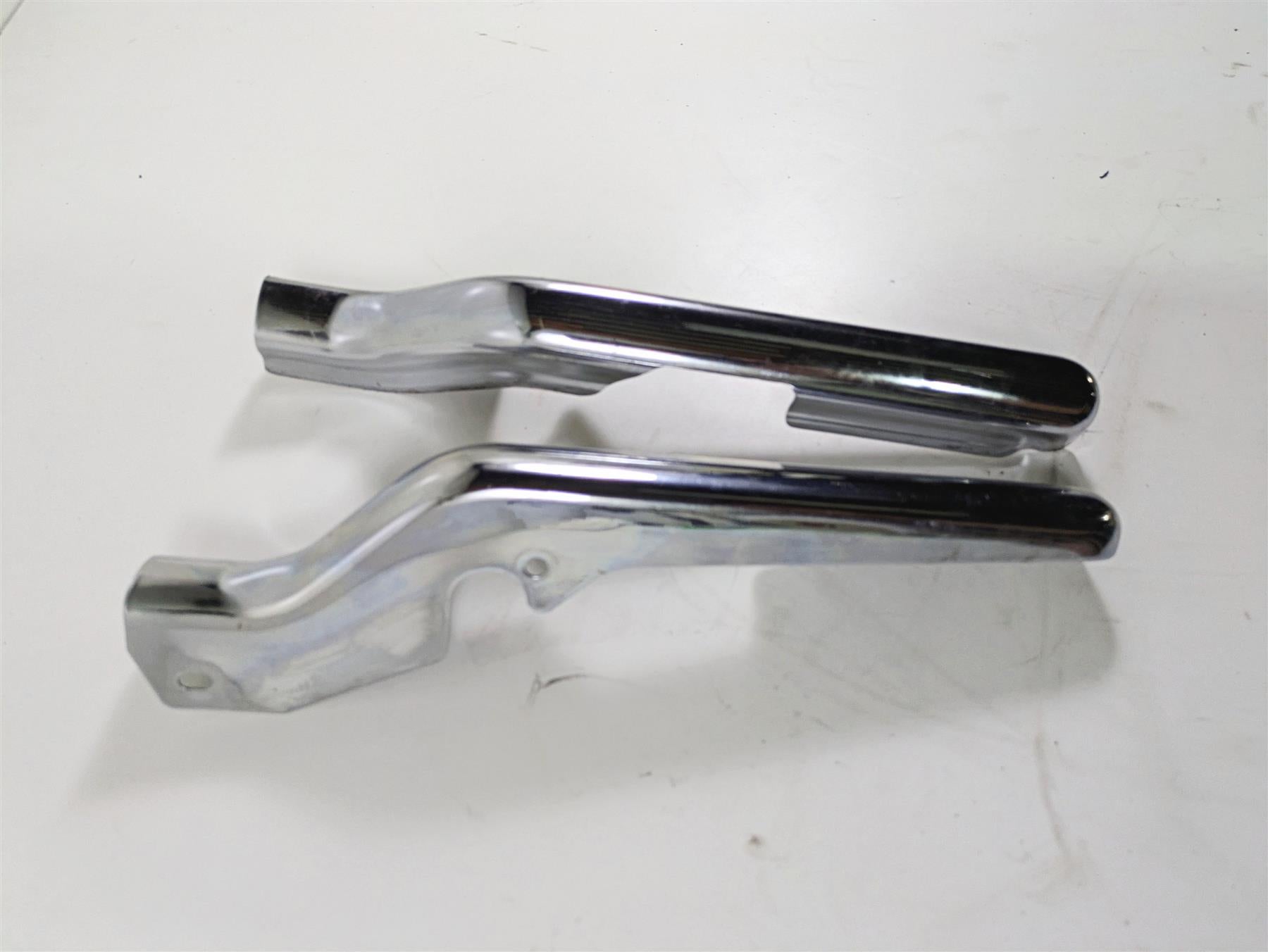 2005 Harley Touring FLHRI Road King Rear Frame Chrome Cover Struts 47502-97 {{ shop.shopifyCountryName }} - Mototech271