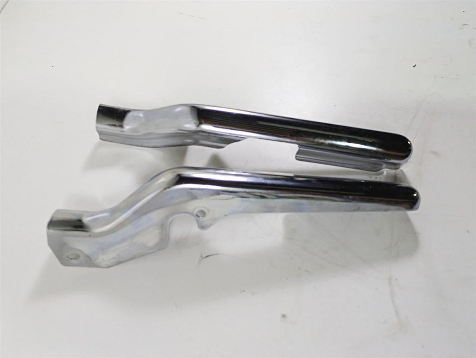 2005 Harley Touring FLHRI Road King Rear Frame Chrome Cover Struts 47502-97 {{ shop.shopifyCountryName }} - Mototech271