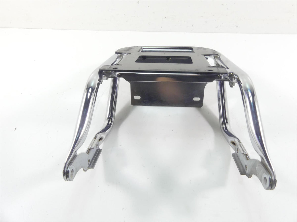 2009 Harley FLHTCU SE4 CVO E-Glide Rear Chrome Luggage Rack Trunk Mount 53411-09 {{ shop.shopifyCountryName }} - Mototech271