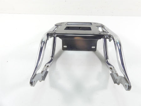2009 Harley FLHTCU SE4 CVO E-Glide Rear Chrome Luggage Rack Trunk Mount 53411-09 {{ shop.shopifyCountryName }} - Mototech271