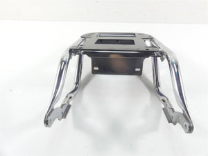 2009 Harley FLHTCU SE4 CVO E-Glide Rear Chrome Luggage Rack Trunk Mount 53411-09 | Mototech271