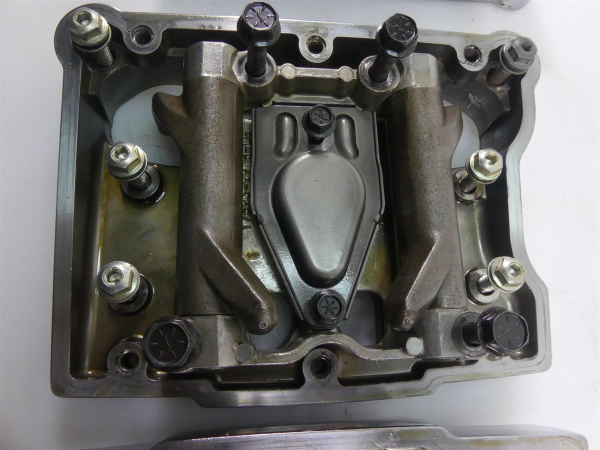 2005 Harley Touring CVO FLHTC SE Electra Glide Rocker Box Chrome Cover 17571-99 {{ shop.shopifyCountryName }} - Mototech271