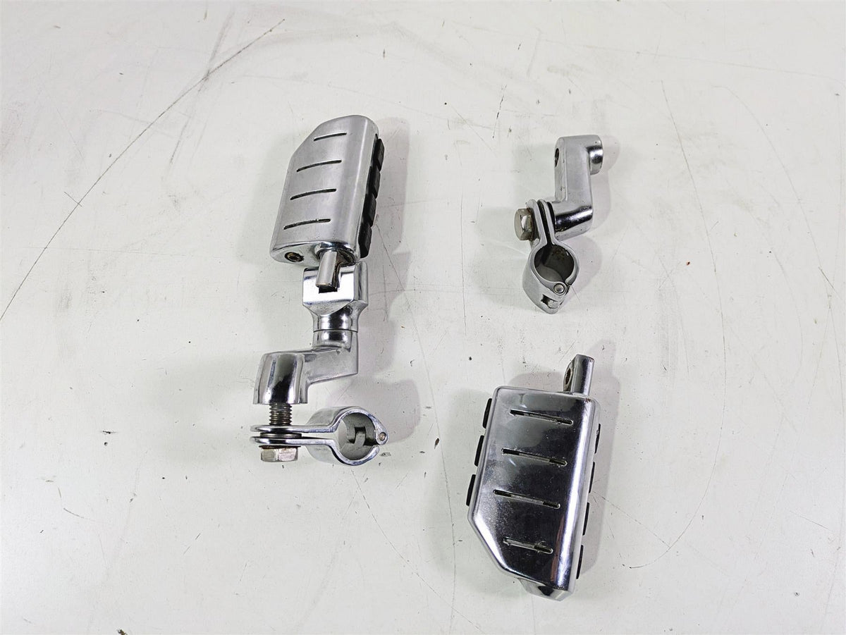 2004 Yamaha XVZ1300 Royal Star Chrome Highway Foot Peg Rest Set FOR PARTS {{ shop.shopifyCountryName }} - Mototech271
