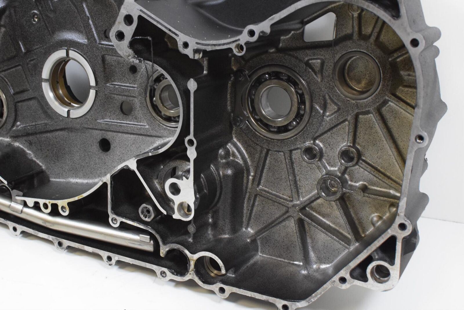 2011 Kawasaki VN1700 Vulcan Vaquero Engine Motor Crank Cases Crankcase 14001-013 {{ shop.shopifyCountryName }} - Mototech271