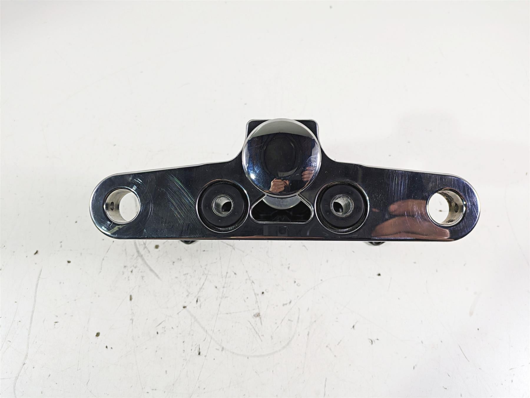 2005 Harley Softail FLSTFSE CVO Fat Boy Lower & Upper Triple Tree Set 45605-00A {{ shop.shopifyCountryName }} - Mototech271