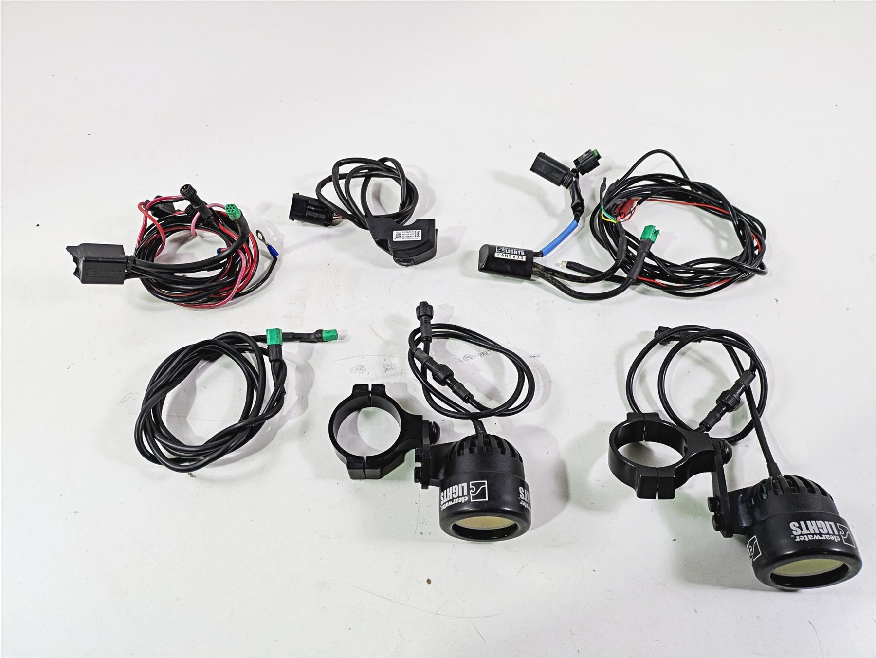 2021 BMW R1250GS K51 Adv Clearwater Auxiliary Spot Light Lamp Set