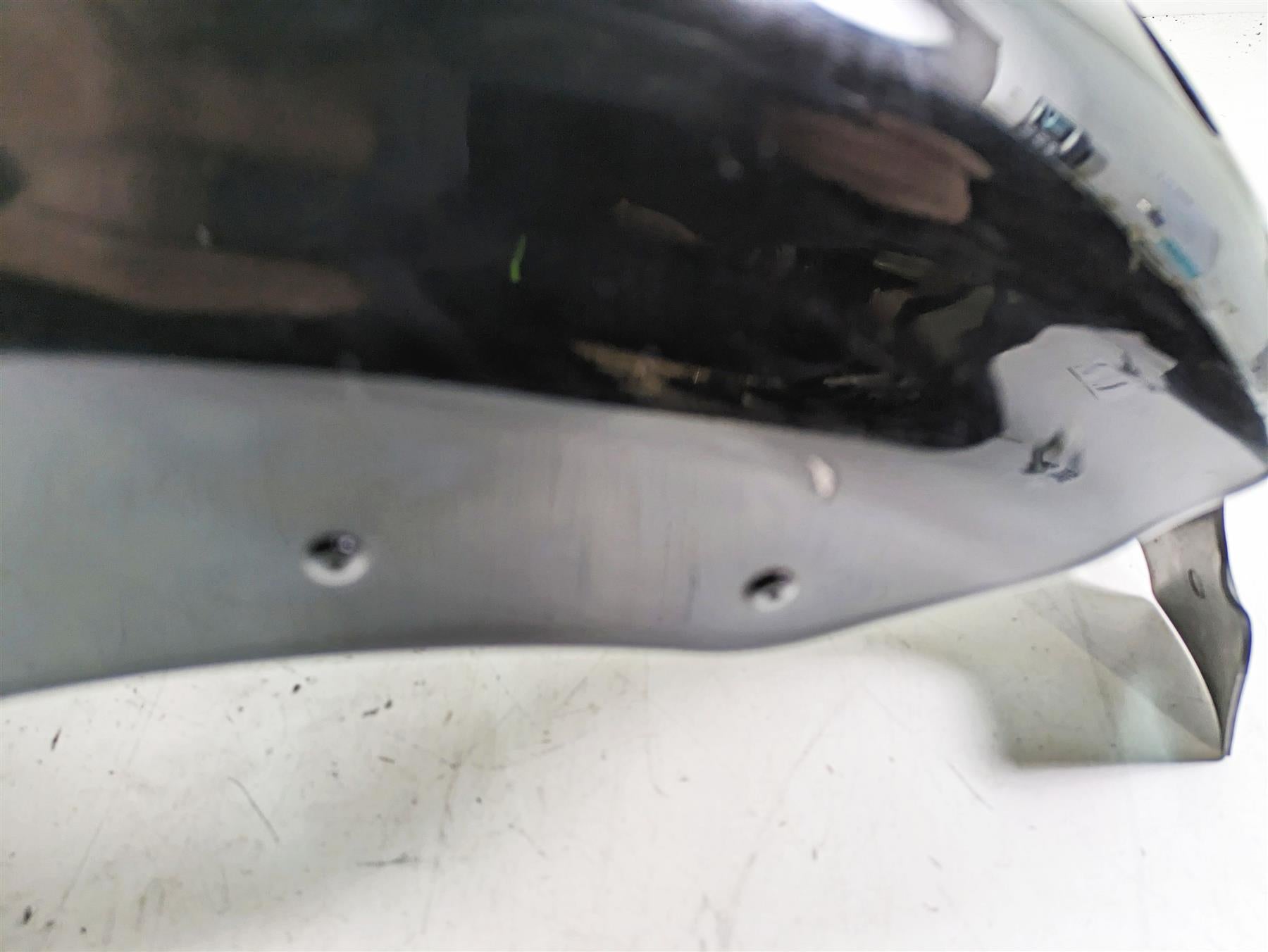 2007 Harley Sportster XL1200 C Rear Fender Vivid Black Silver Stripe 59847-10 {{ shop.shopifyCountryName }} - Mototech271