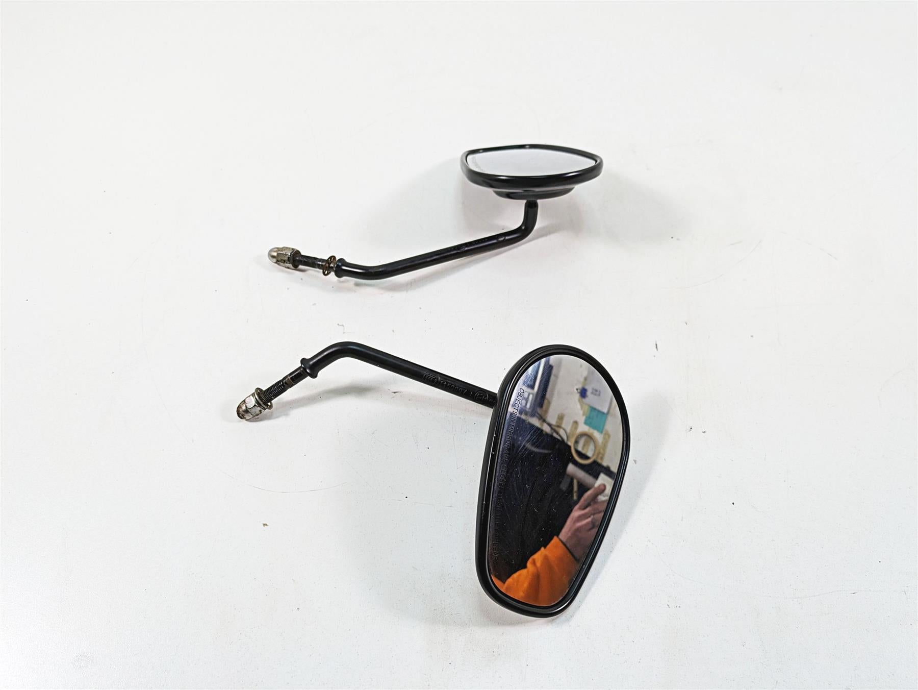 2009 Harley FXDF Dyna Fat Bob Rear View Mirror Set 91909-03B 91910-03B {{ shop.shopifyCountryName }} - Mototech271