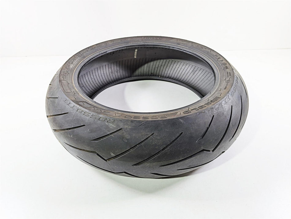 Used Rear Motorcycle Tire Pirelli Diablo Rosso III 190/55ZR17 3042900