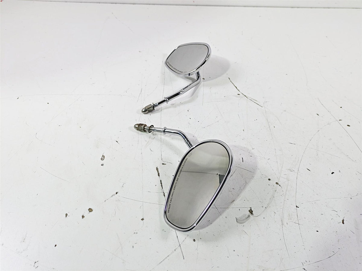 2016 Harley FLSTC Softail Heritage Chrome Rear View Mirror Set 91840-03 91845-03 {{ shop.shopifyCountryName }} - Mototech271