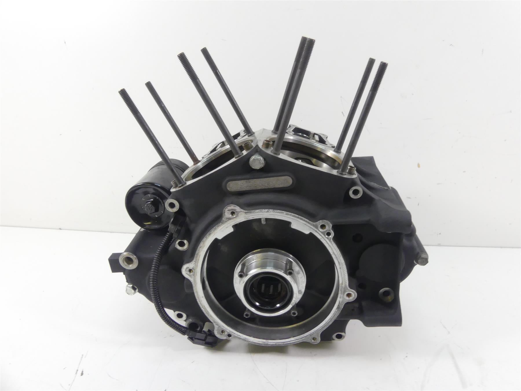 2008 Harley Softail FXSTB Night Train Crankcase Crank Engine Case 24722-07B {{ shop.shopifyCountryName }} - Mototech271