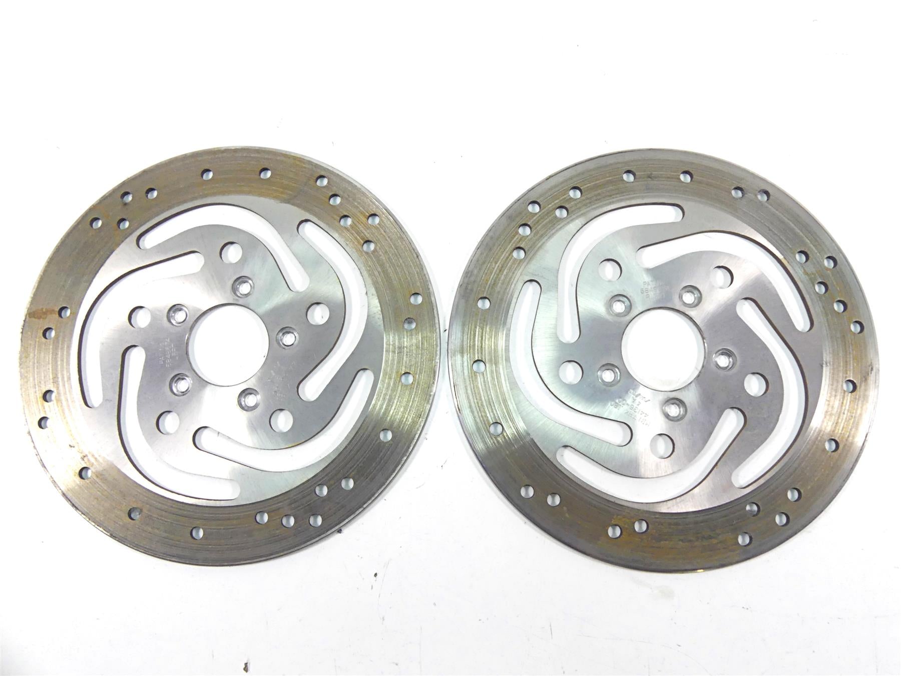 2004 Harley Touring FLHTCUI Electra Glide Front Brake Rotor Disc Set 44156-00 {{ shop.shopifyCountryName }} - Mototech271