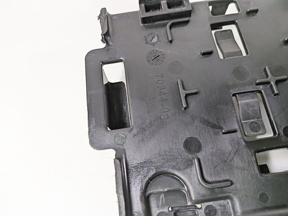2009 Harley Touring FLHX Street Glide Battery Tray Electric Holders 66281-09B {{ shop.shopifyCountryName }} - Mototech271