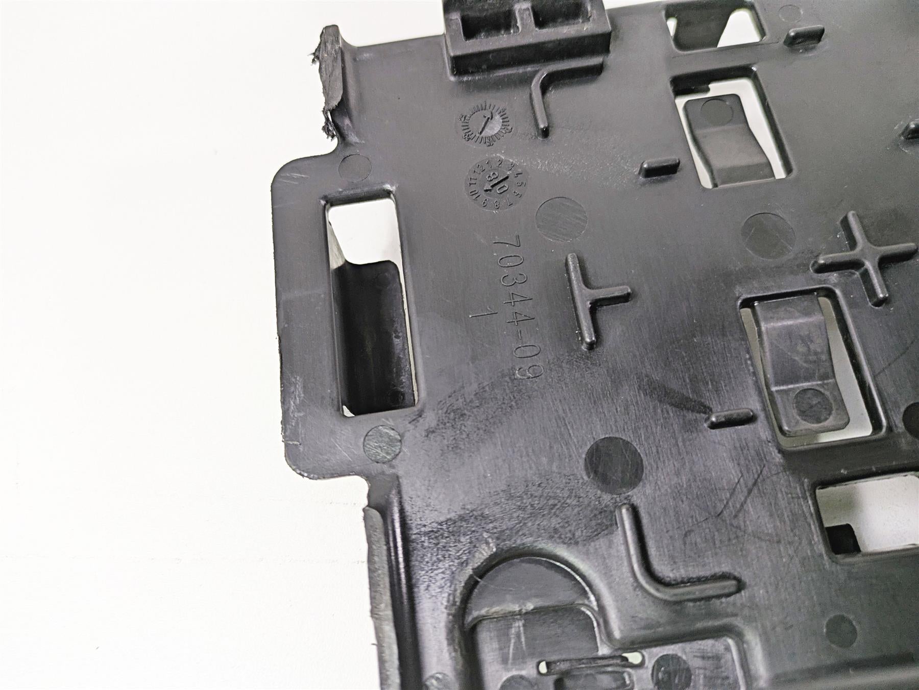 2009 Harley Touring FLHX Street Glide Battery Tray Electric Holders 66281-09B {{ shop.shopifyCountryName }} - Mototech271