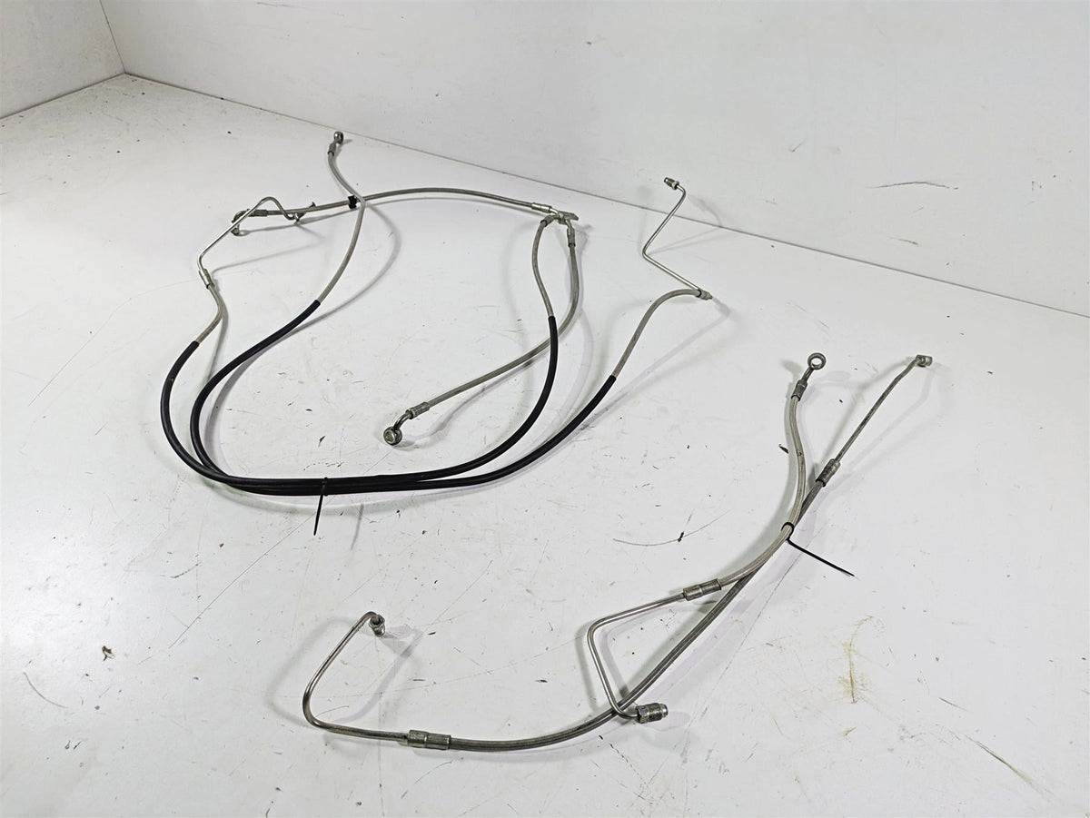 2014 Moto Guzzi California 1400 Touring Front Abs Brake Line Set 887584 887583 {{ shop.shopifyCountryName }} - Mototech271