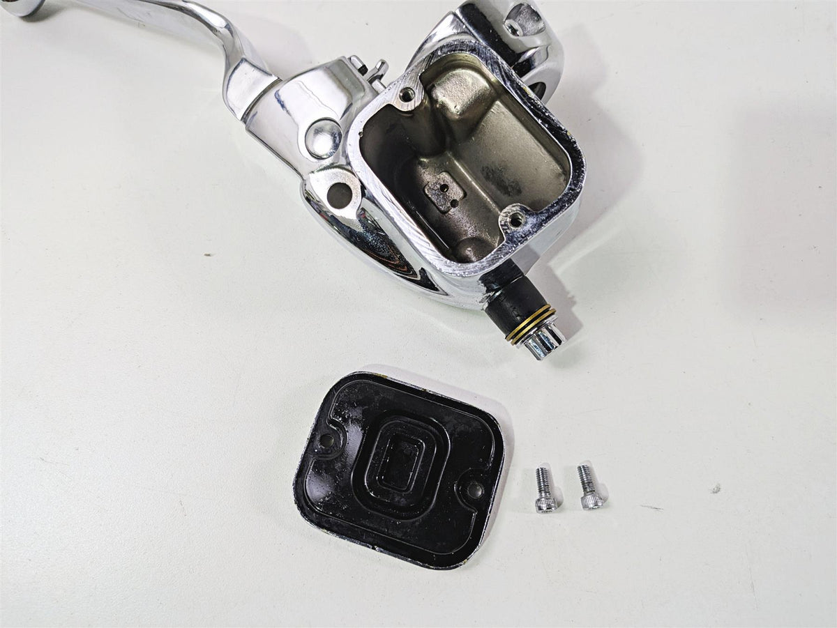 2008 Ultima Motorcycles Fat Bastard Front Master Cylinder & Lever in Chrome {{ shop.shopifyCountryName }} - Mototech271