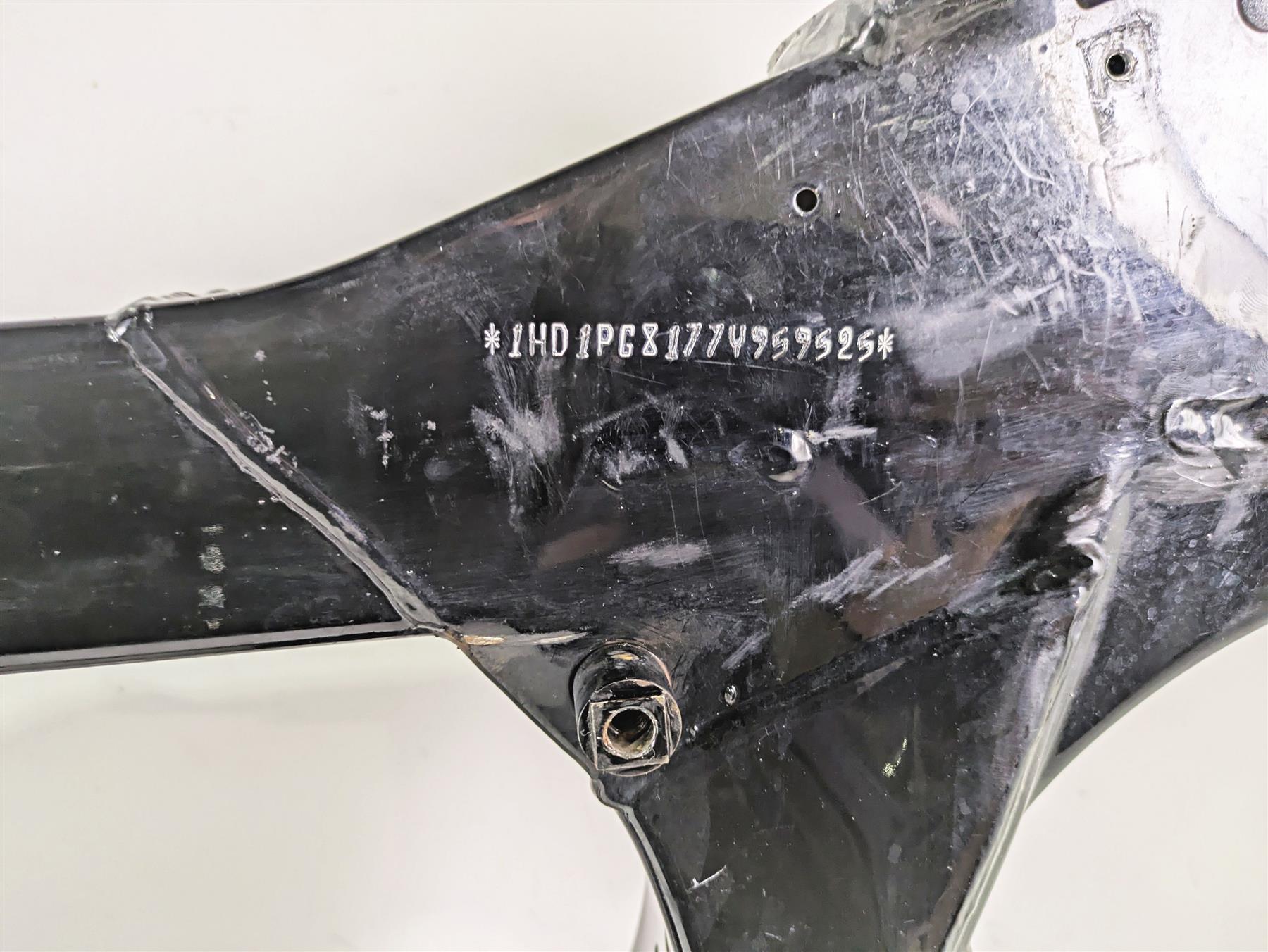 2007 Harley Touring FLHRSE CVO Road King Straight Main Frame Chassis 47900-07 {{ shop.shopifyCountryName }} - Mototech271