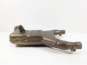 2020 Moto Guzzi V85 TT Adventure Oem Exhaust Pipe Center Chamber 2B0053175
