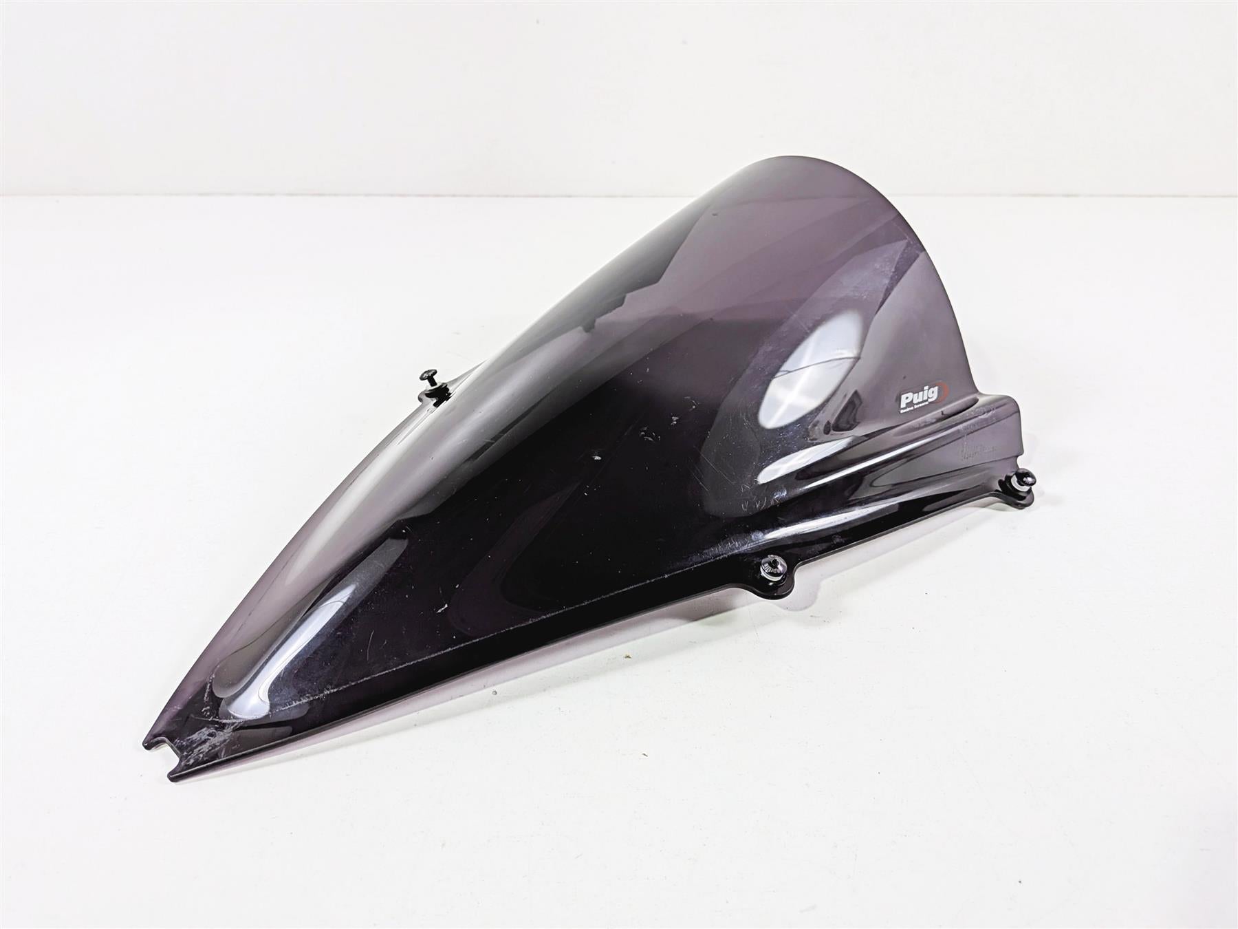 2014 Aprilia RSV4 RR Factory Puig Smoke Smoked Windshield Wind Shield Screen {{ shop.shopifyCountryName }} - Mototech271