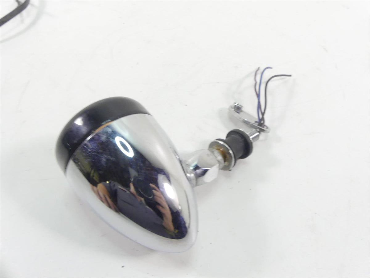 2013 Harley FXDWG Dyna Wide Glide Rear Chrome Bucket Turn Signal 68461-09 {{ shop.shopifyCountryName }} - Mototech271