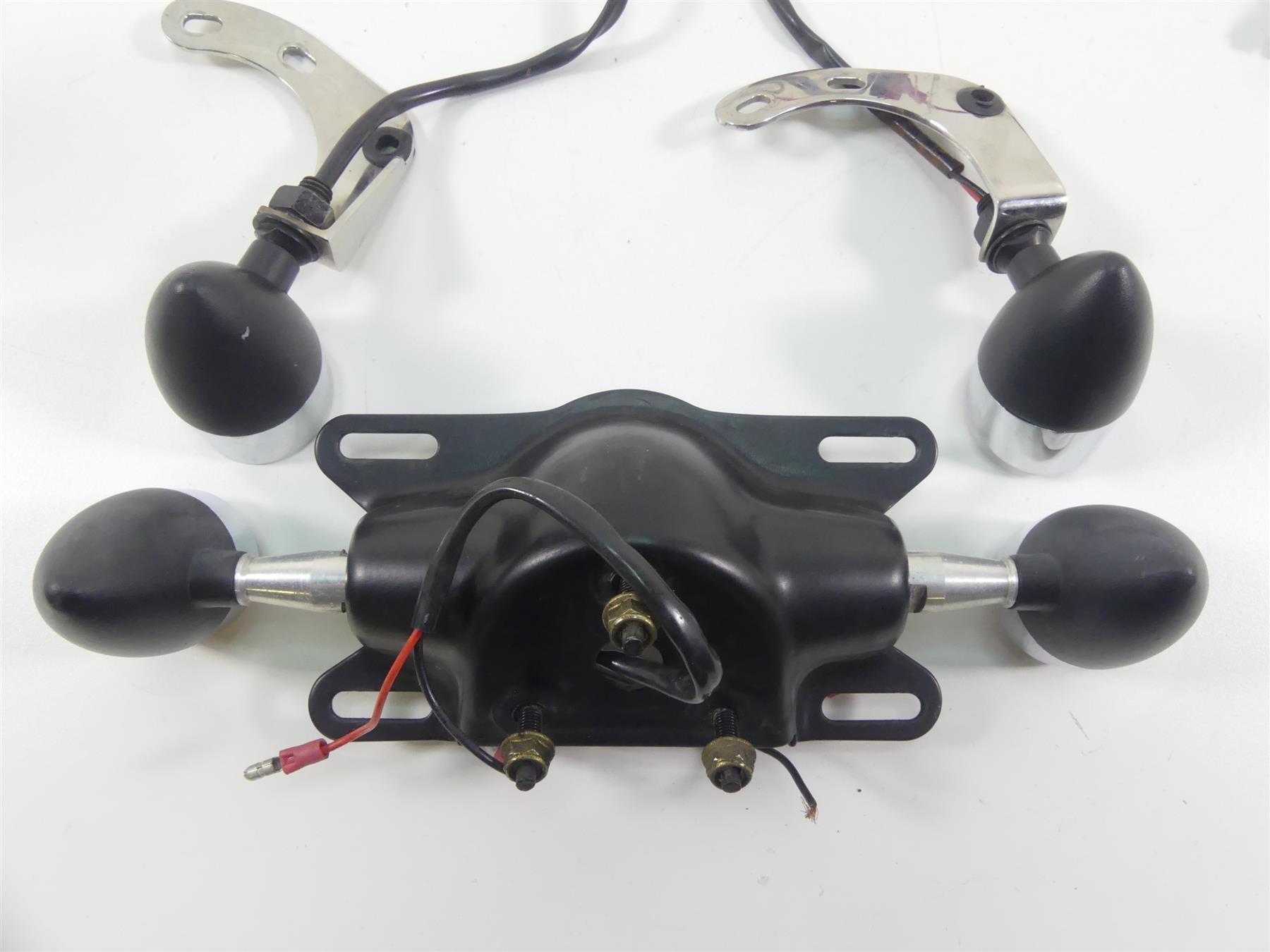 2002 Triumph Bonneville America Front Rear Aftermarket Blinker Turn Signal Set {{ shop.shopifyCountryName }} - Mototech271