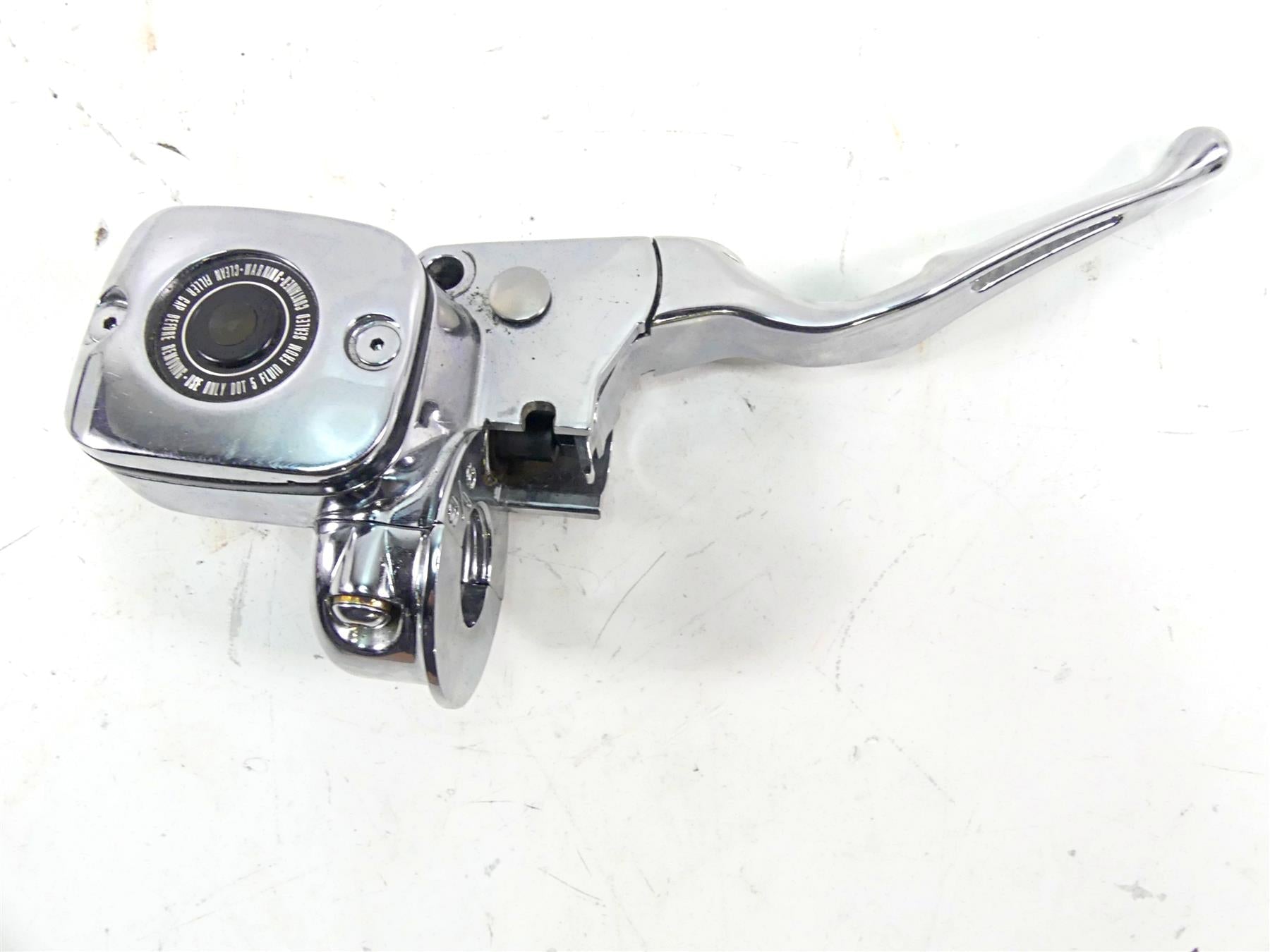 2002 Harley FLSTCI Softail Heritage Front Chrome Master Cylinder 9/16 45019-96F | Mototech271