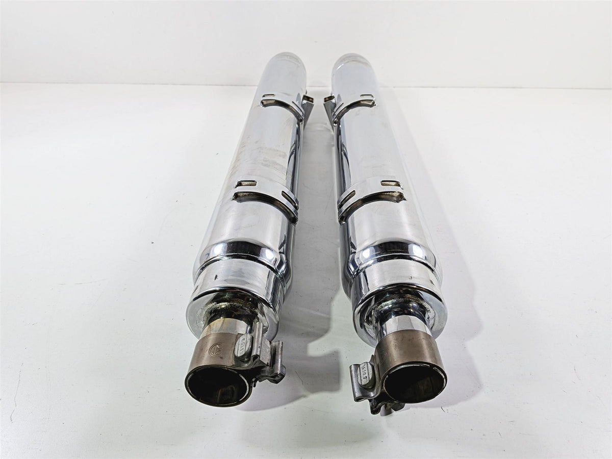 2020 Indian Challenger Limited Tab Performance 4" Chrome Exhaust Pipes 211-1291-Mototech271