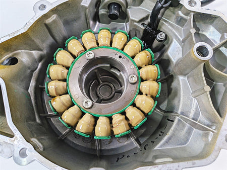 2023 BMW F850GS K81 Stator Alternator Generator & Left Cover Set 11148406702 {{ shop.shopifyCountryName }} - Mototech271
