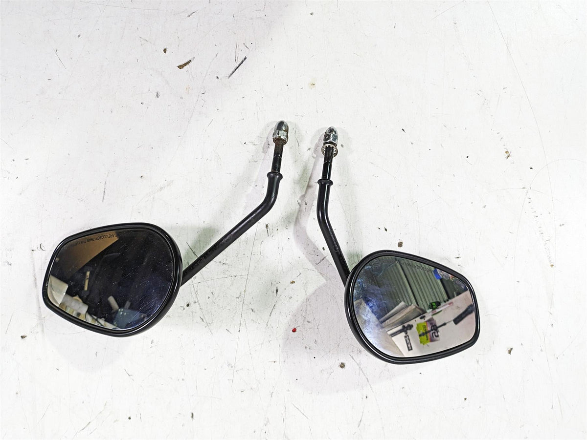 2013 Harley FXDWG Dyna Wide Glide Rear View Mirror Set 91909-03B 91910-03B {{ shop.shopifyCountryName }} - Mototech271