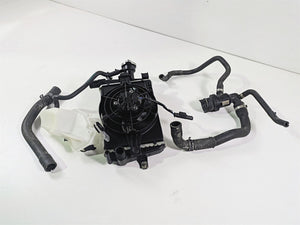 2016 BMW R1200RT K52 Right Radiator Fan Hoses Reservoir Set 17118546416