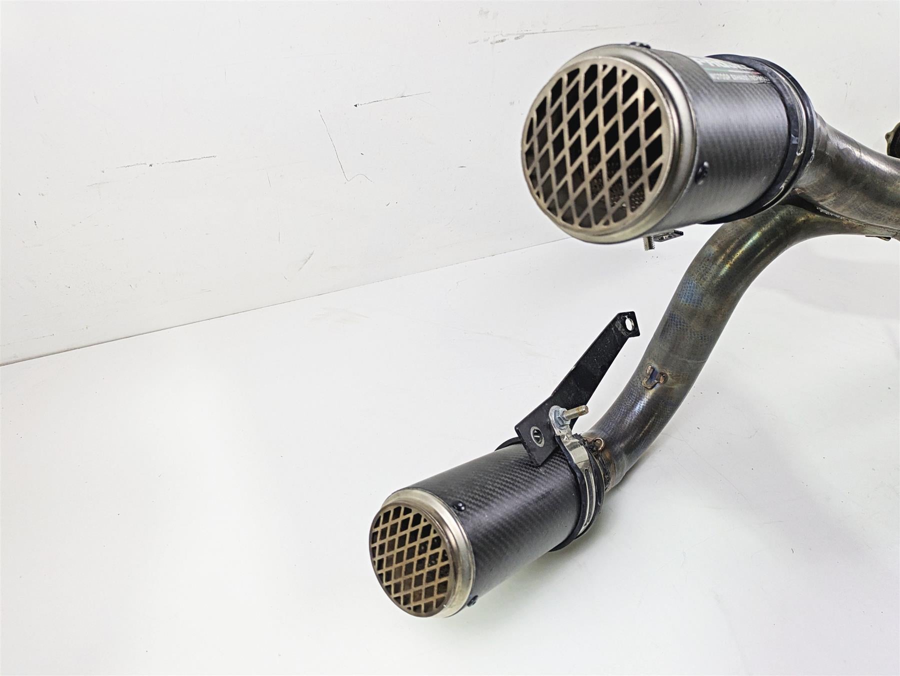 2010 Ducati Streetfighter 1098 S Sc Project Modified Exhaust System Bent {{ shop.shopifyCountryName }} - Mototech271