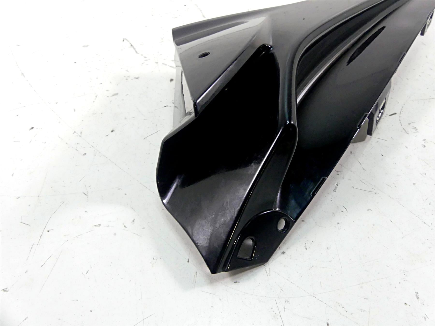 2018 BMW S1000RR K46 Left Badge Carrier Panel Cover Fairing - Black 46638548157 {{ shop.shopifyCountryName }} - Mototech271