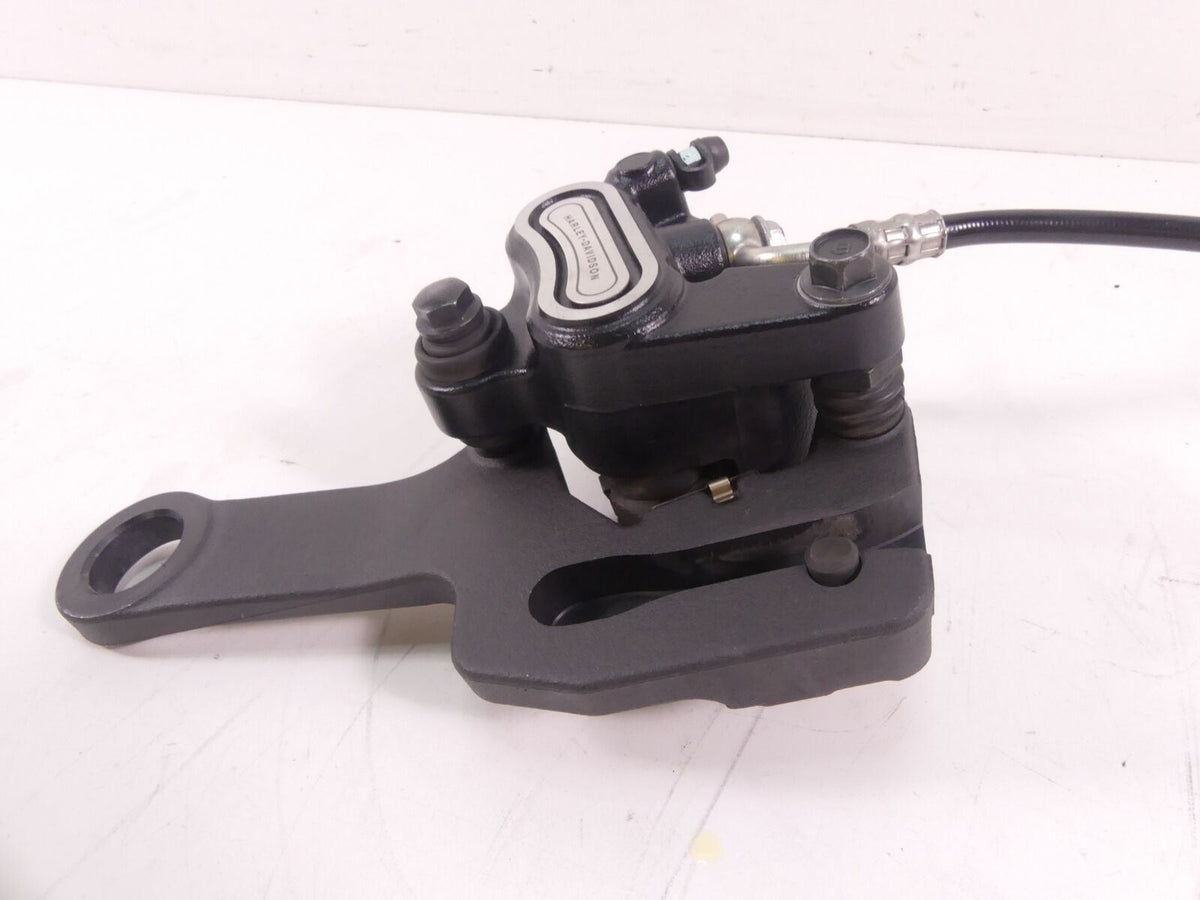 2019 Harley Softail FXBB Street Bob Rear Brake Caliper + Line & Mount 41300192 {{ shop.shopifyCountryName }} - Mototech271